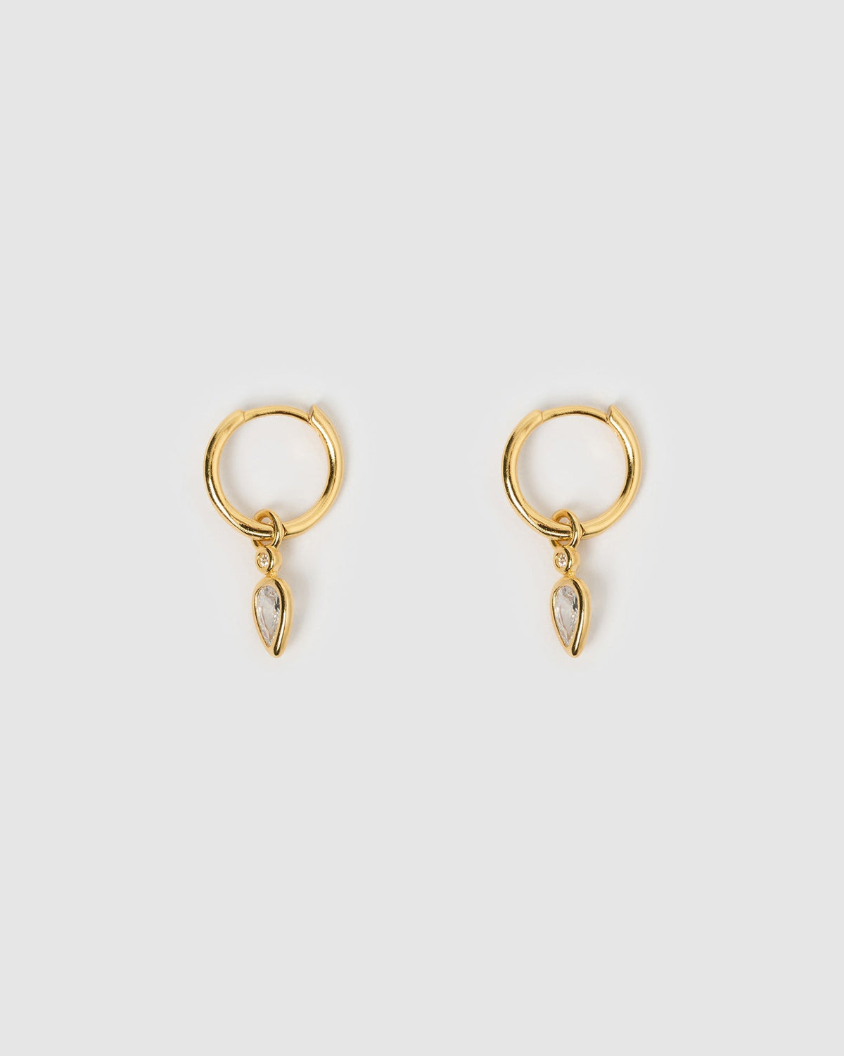 Brinco Daisy Esmeralda - Ouro 18K | SILLENE