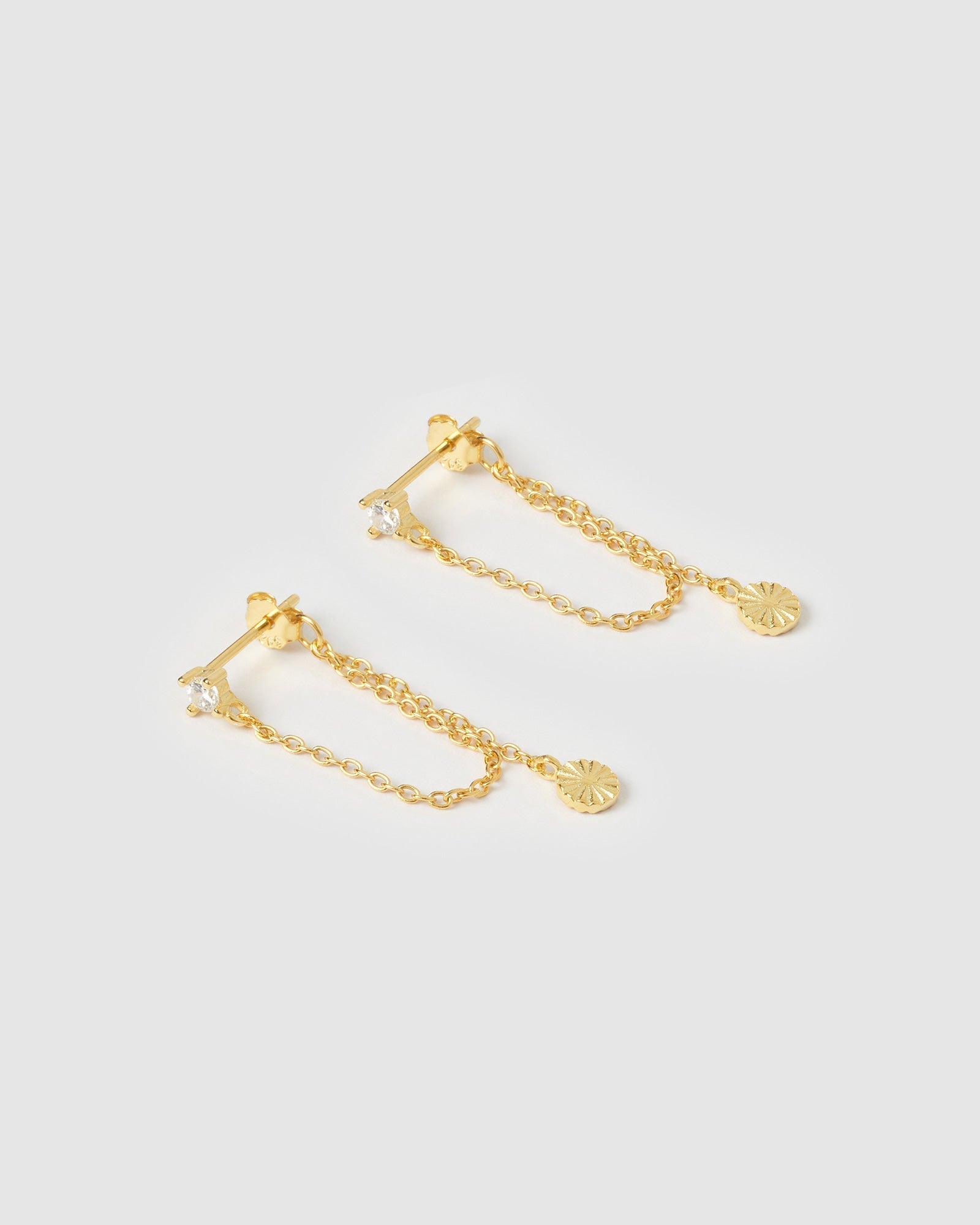 Brinco Dionne - Ouro 18K | SILLENE