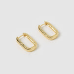 Brinco Elo Farrah - Ouro 18K | SILLENE