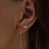 Brinco Elysian - Ouro 18K - detalhe 02 | SILLENE