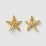 Brinco Estrela do Mar Siesta - Ouro 18K | SILLENE