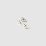 Brinco Estrela Stardust - Prata | SILLENE