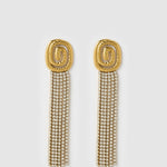 Brinco Franjas Miley - Ouro 18K | SILLENE