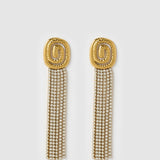 Brinco Franjas Miley - Ouro 18K | SILLENE