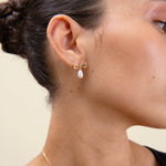 Brinco Laço Pérola - Ouro 18K | SILLENE