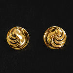 Brinco Leila Espiral - Ouro e Prata - detalhe 03 | SILLENE
