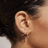 Brinco Liat - Ouro 18K | SILLENE - uso
