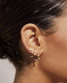Brinco Liat - Ouro 18K | SILLENE - uso