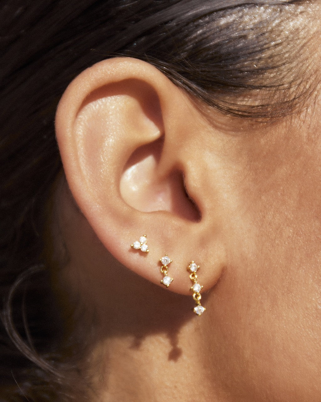 Brinco Liat - Ouro 18K | SILLENE - uso