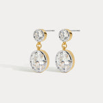 Brinco Marais Pendente com Zircônia - Ouro 18K | SILLENE