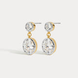 Brinco Marais Pendente com Zircônia - Ouro 18K | SILLENE