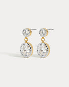 Brinco Marais Pendente com Zircônia - Ouro 18K | SILLENE