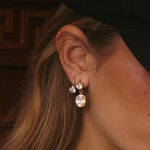 Brinco Marais Pendente com Zircônia - Ouro 18K - detalhe 03 | SILLENE