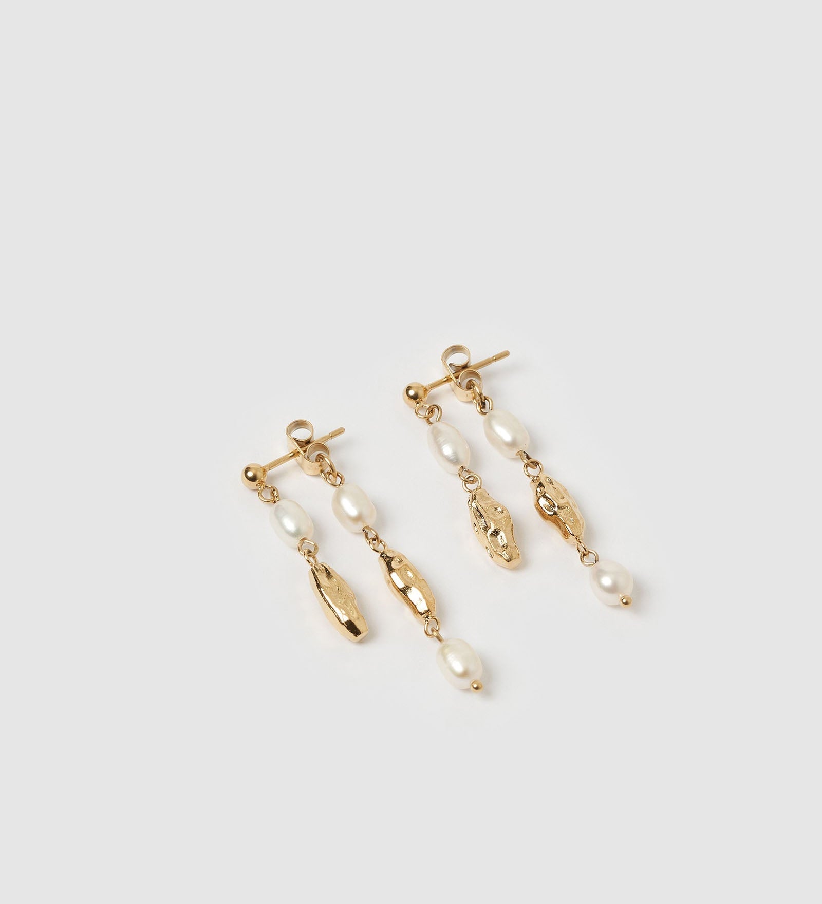 Brinco Mimi Pérola - Ouro 18K | SILLENE