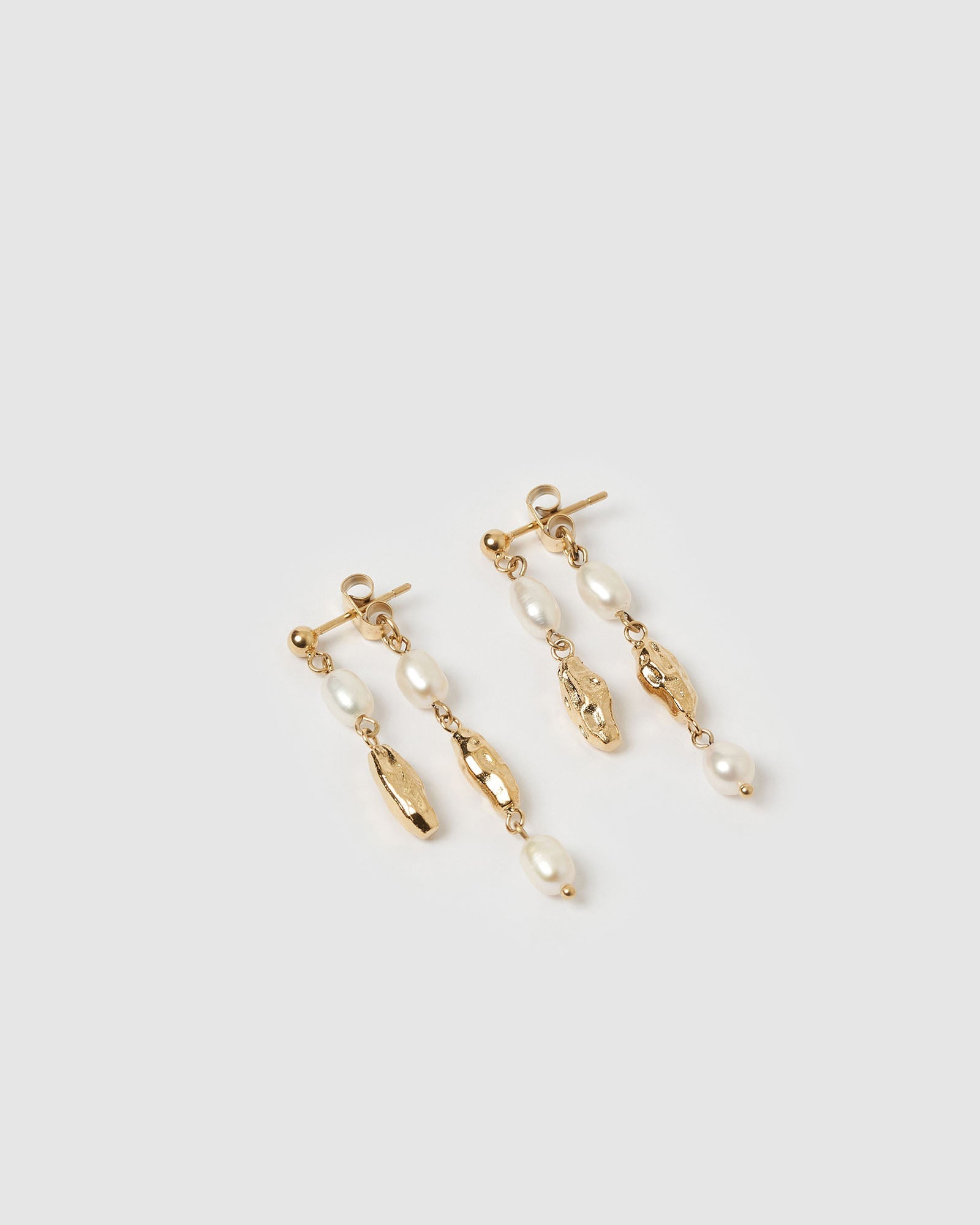 Brinco Mimi Pérola - Ouro 18K | SILLENE