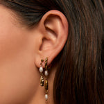 Brinco Mimi Pérola - Ouro 18K | SILLENE