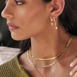 Brinco Mimi Pérola - Ouro 18K | SILLENE