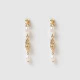 Brinco Mimi Pérola - Ouro 18K | SILLENE