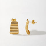 Brinco Ponto Radiante - Ouro 18K | SILLENE