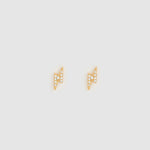 Brinco Raio Lightning - Ouro 18K | SILLENE