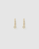 Brinco Rhodes Pedra - Ouro 18K | SILLENE