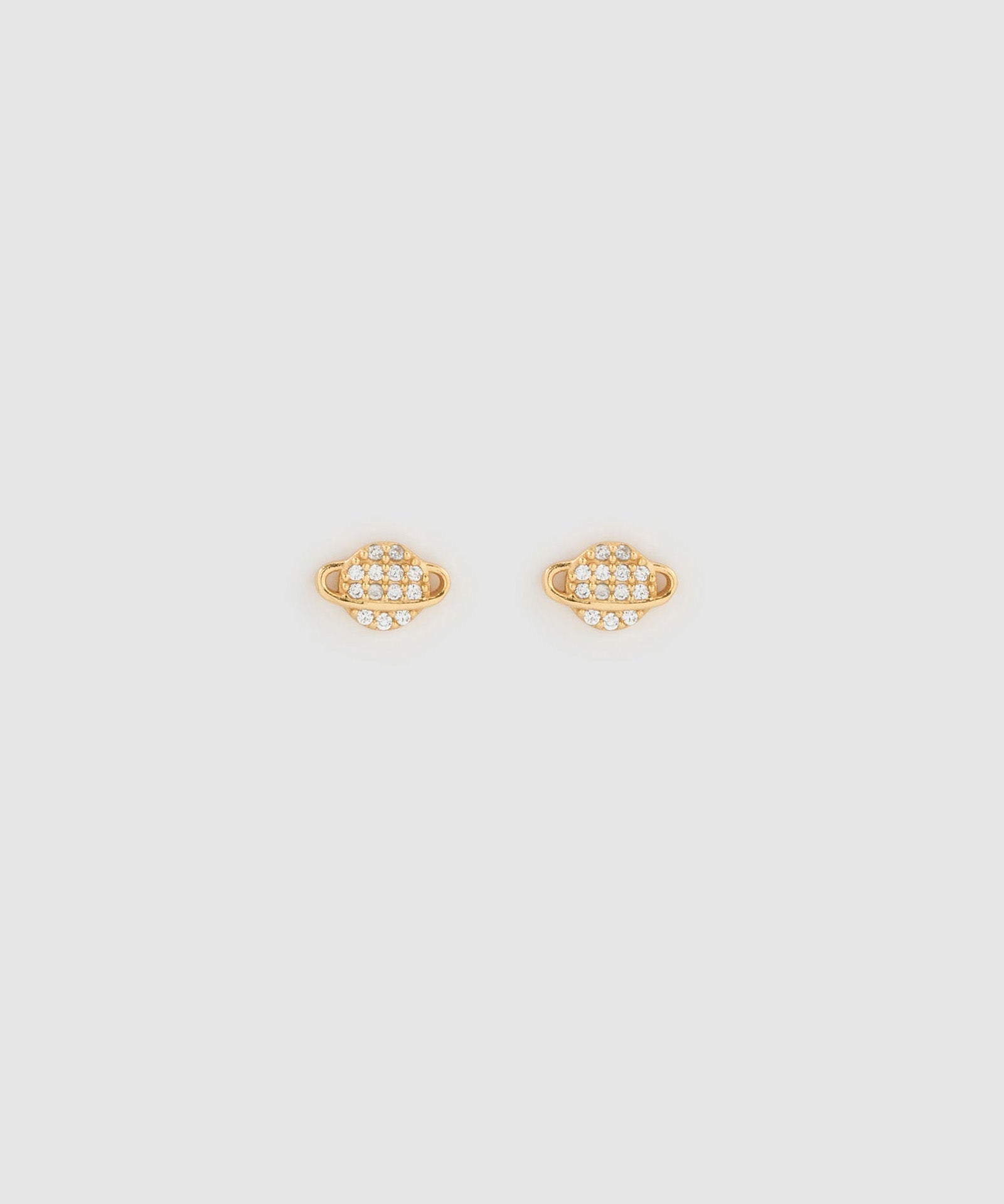 Brinco Saturno - Ouro 18K | SILLENE