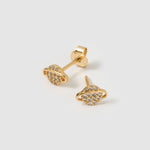Brinco Saturno - Ouro 18K | SILLENE