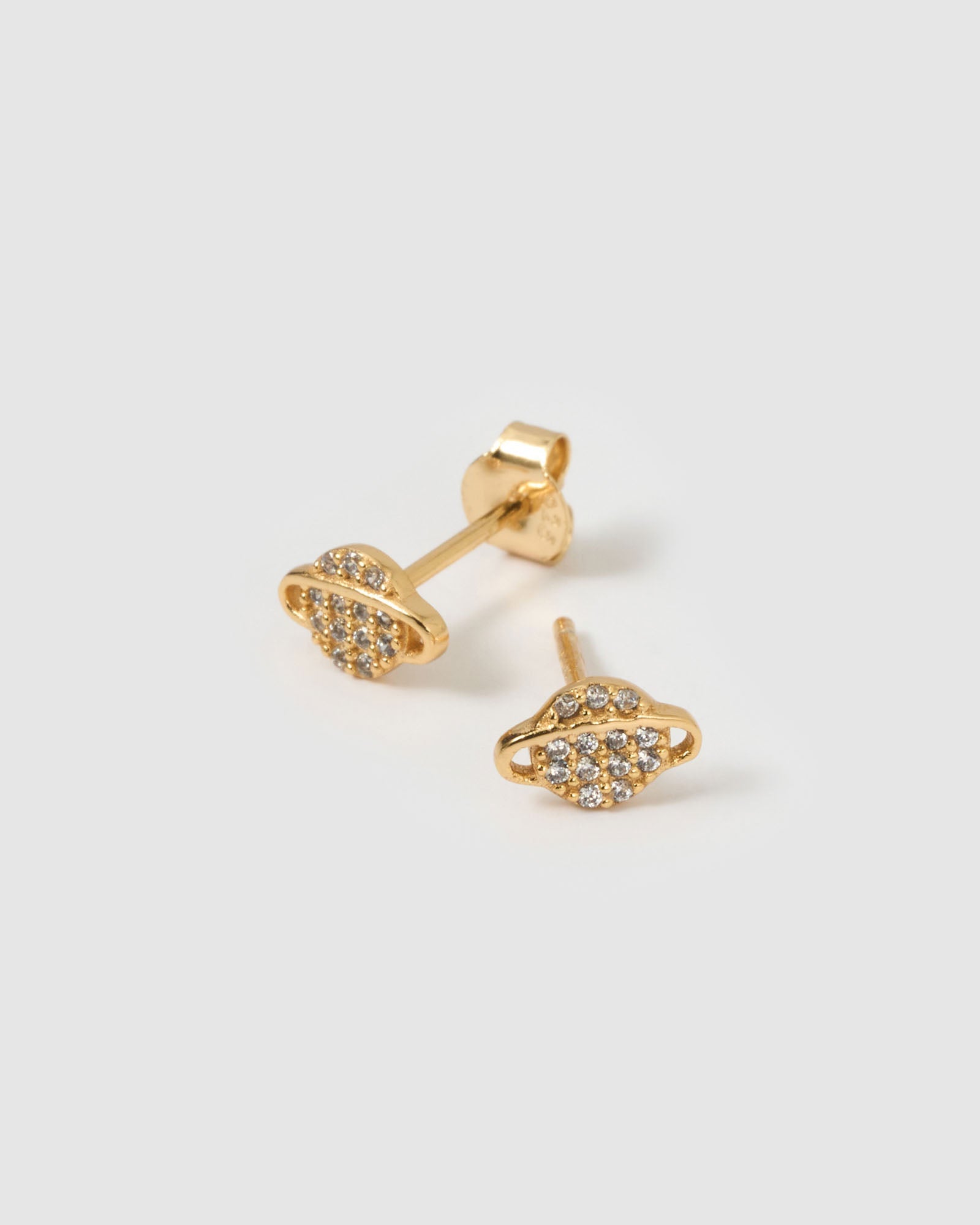 Brinco Saturno - Ouro 18K | SILLENE