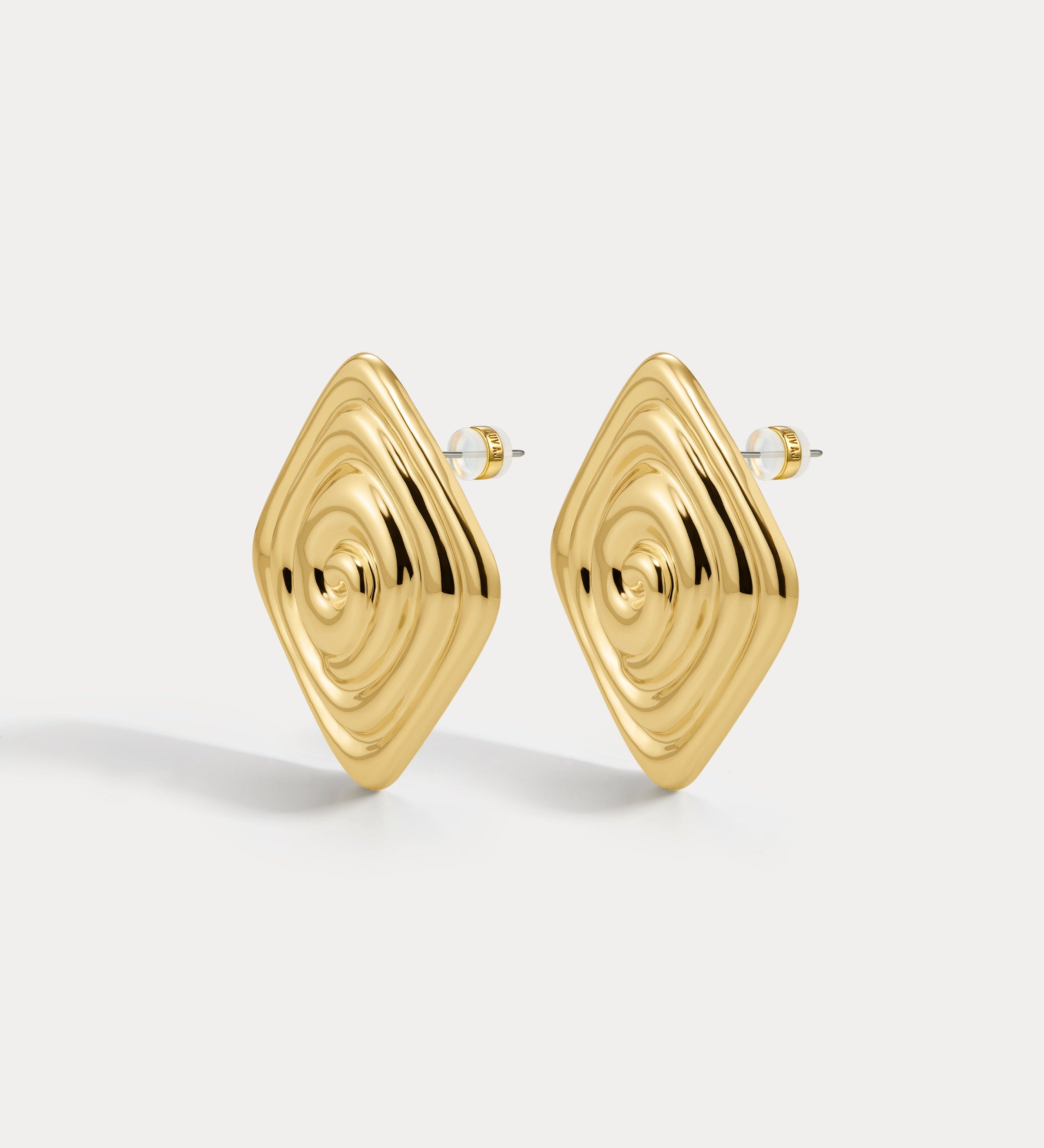 Brinco Seychelles Espiral Oversized - Ouro 18K | SILLENE