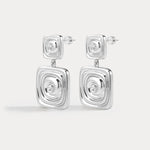 Brinco Seychelles Espiral - Prata | SILLENE