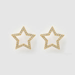 Brinco Sharpay - Ouro 18K | SILLENE