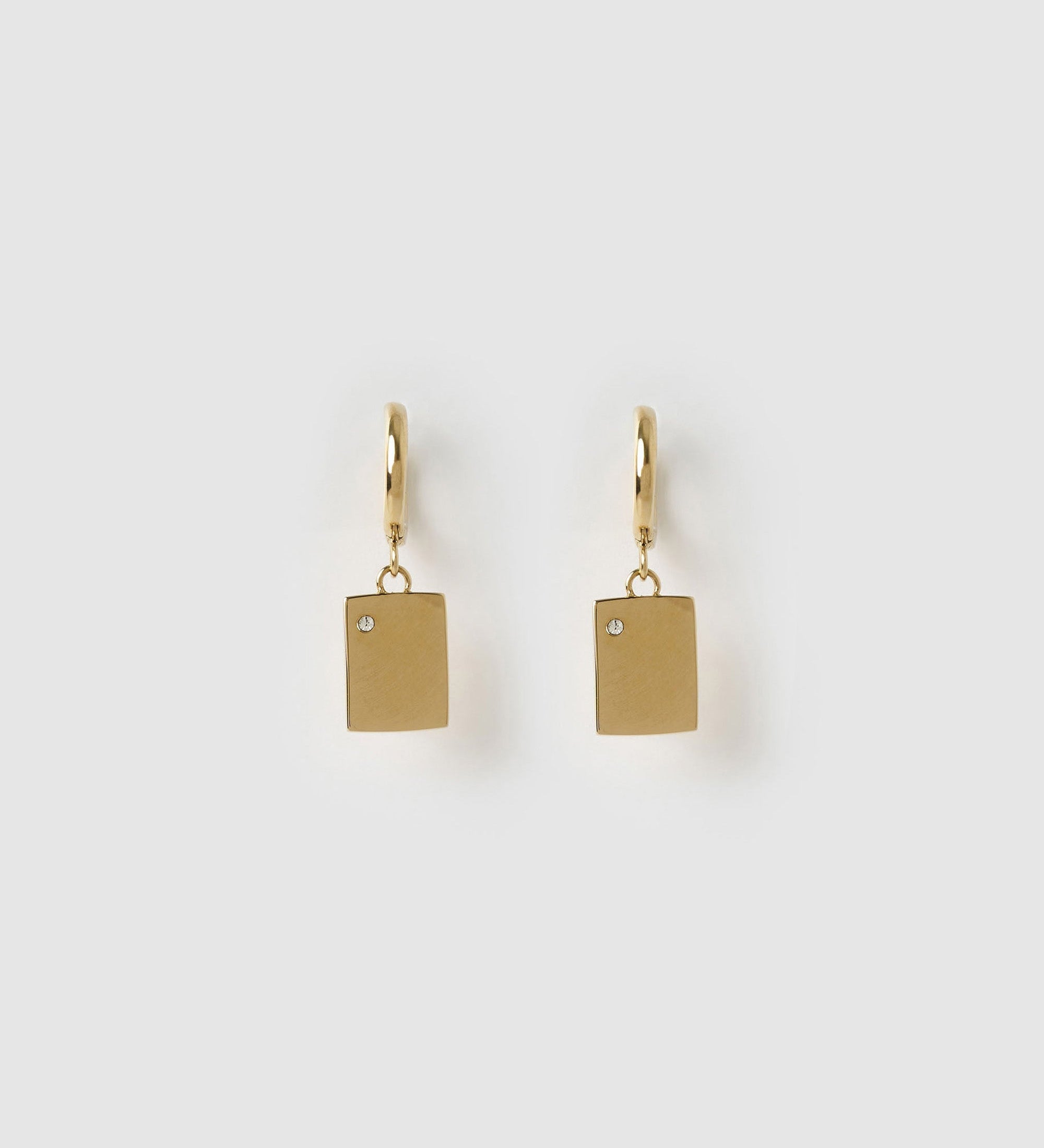 Brinco Tag Miller - Ouro 18K | SILLENE