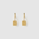 Brinco Zodíaco - Ouro 18K | SILLENE - Gêmeos