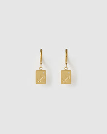 Brinco Zodíaco - Ouro 18K | SILLENE - Sagitário