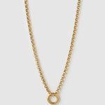 Colar Argola Circle - Ouro 18K | SILLENE
