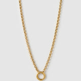 Colar Argola Circle - Ouro 18K | SILLENE
