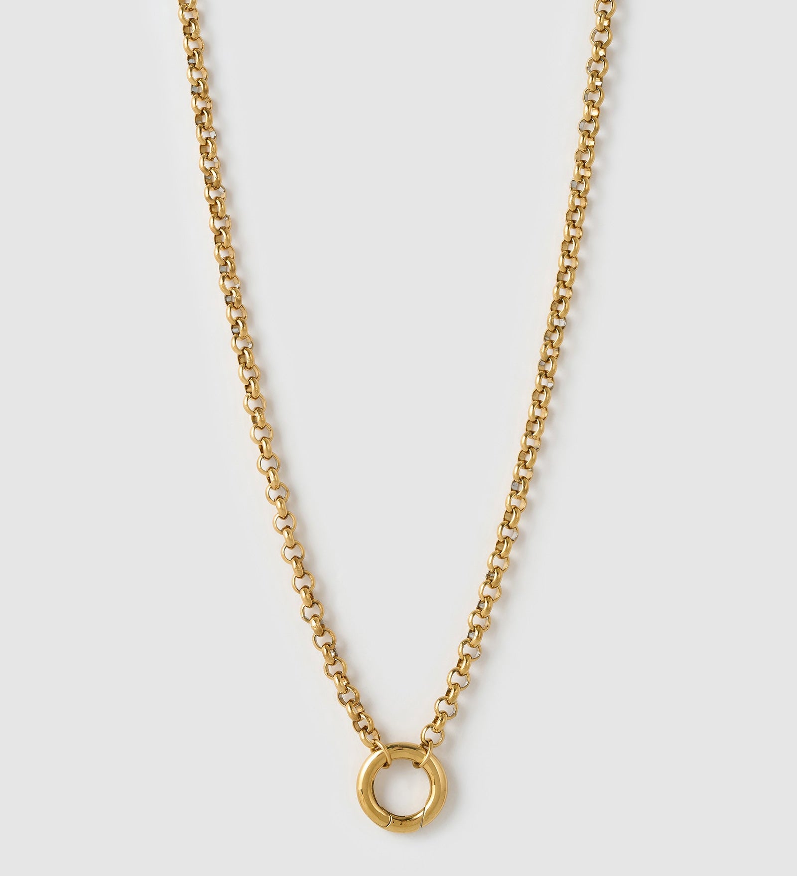 Colar Argola Circle - Ouro 18K | SILLENE