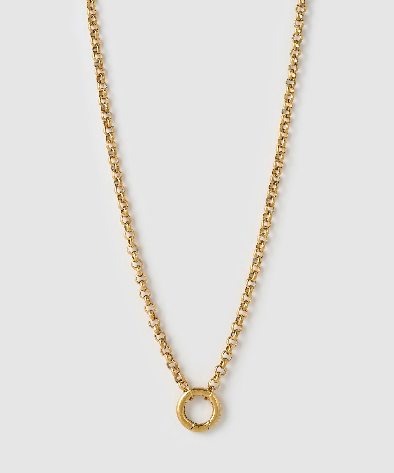 Colar Argola Circle - Ouro 18K | SILLENE
