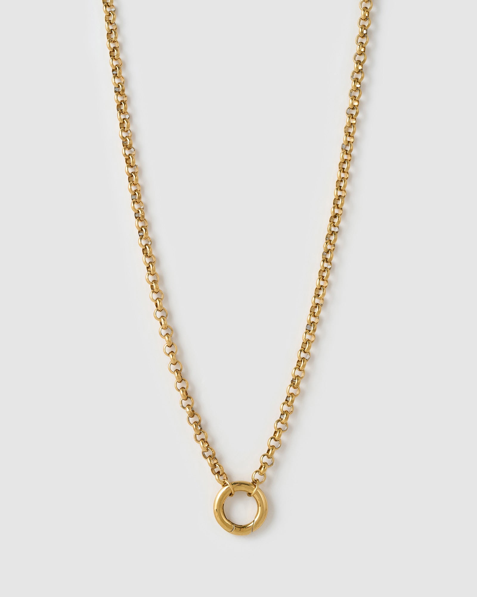 Colar Argola Circle - Ouro 18K | SILLENE