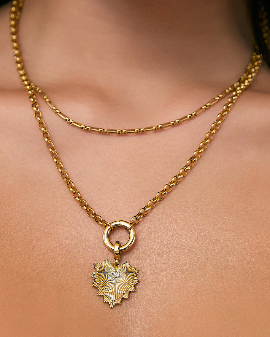 Colar Argola Circle - Ouro 18K | SILLENE