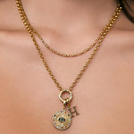 Colar Argola Circle - Ouro 18K | SILLENE