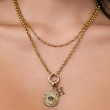 Colar Argola Circle - Ouro 18K | SILLENE