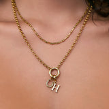 Colar Argola Circle - Ouro 18K | SILLENE
