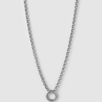 Colar Argola Circle - Prata | SILLENE