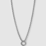 Colar Argola Circle - Prata | SILLENE
