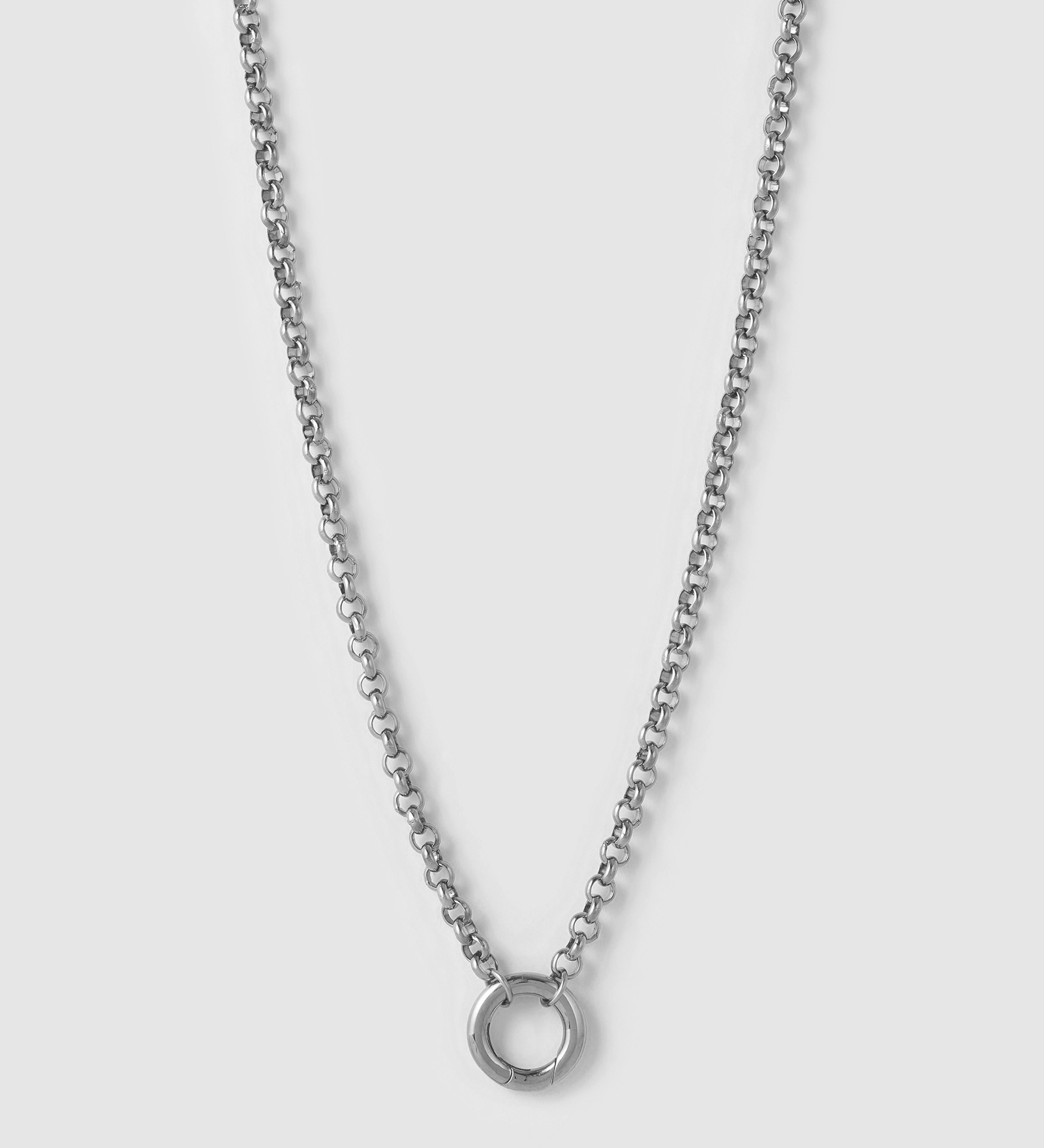 Colar Argola Circle - Prata | SILLENE