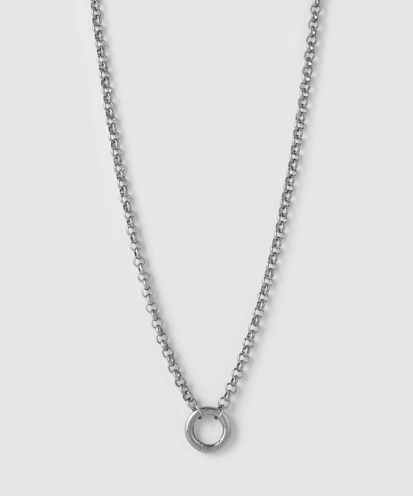 Colar Argola Circle - Prata | SILLENE
