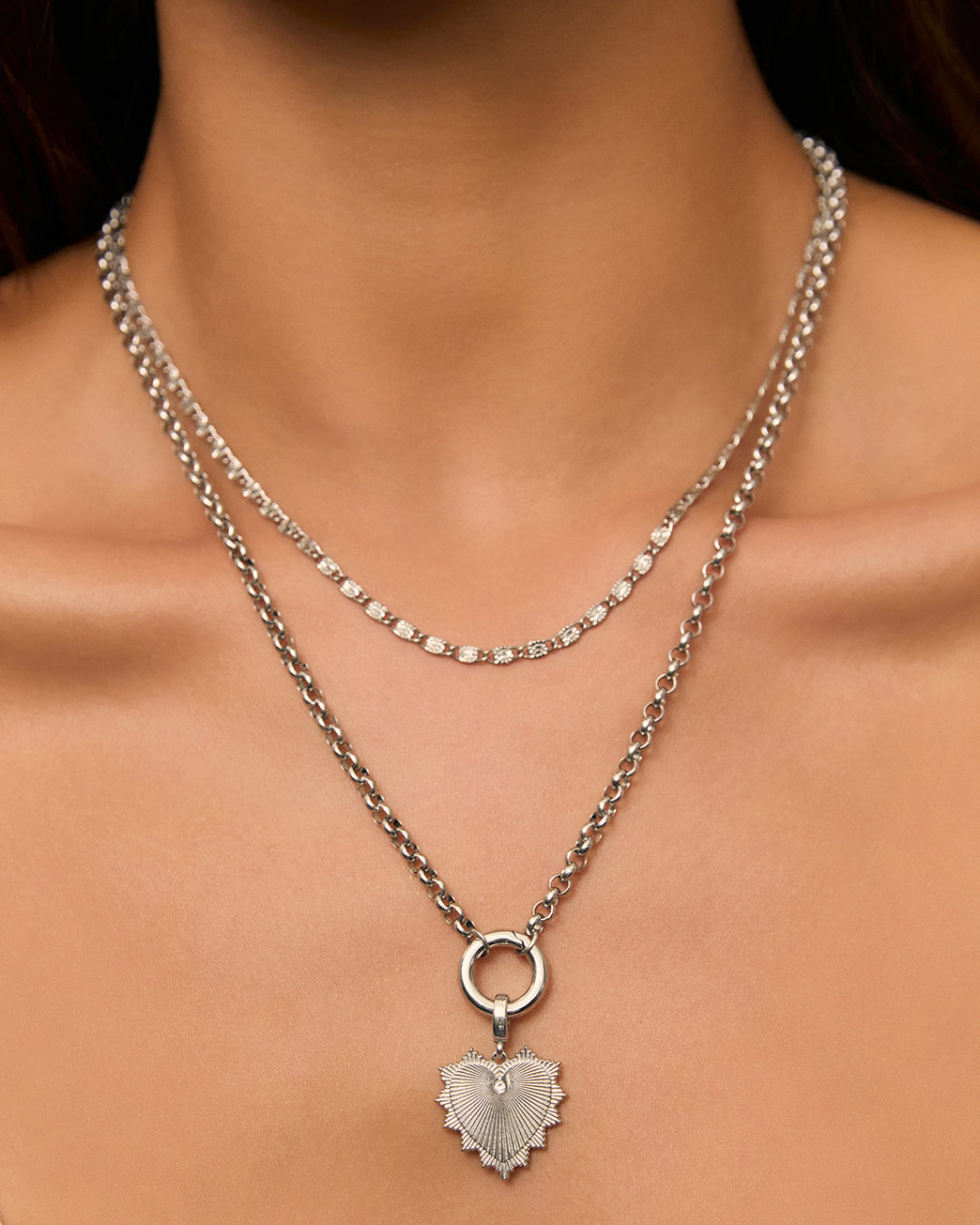 Colar Argola Circle - Prata | SILLENE
