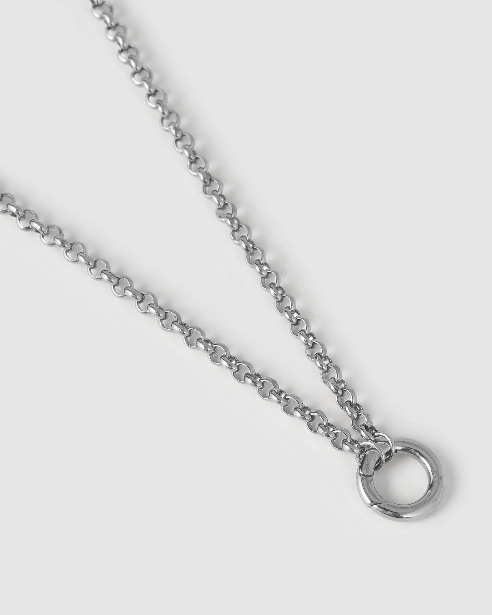 Colar Argola Circle - Prata | SILLENE