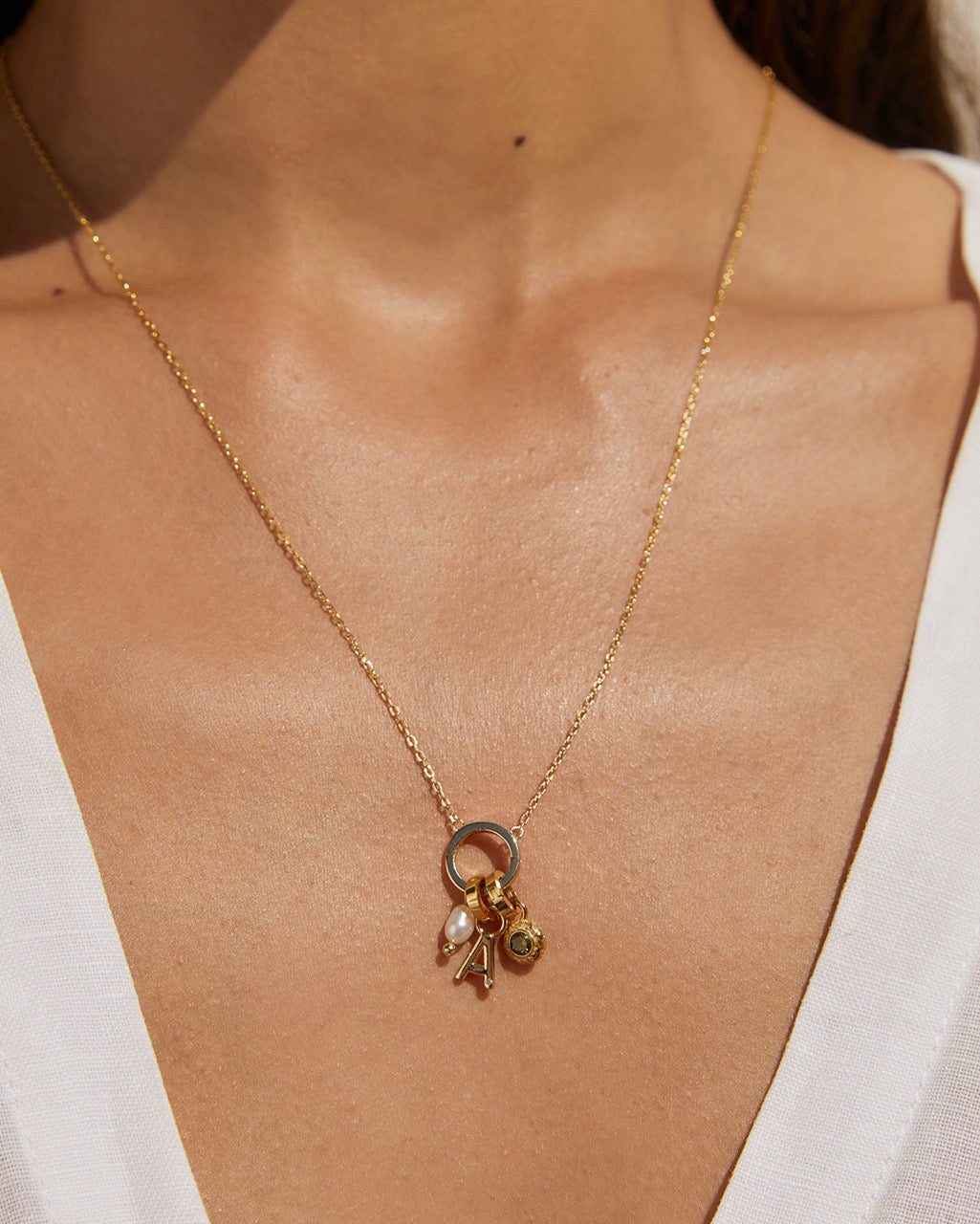 Colar Argola O - Ouro 18K | SILLENE